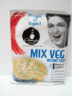 Ching's  Mix Veg Instant Soup Mix 2.1 OZ / 60 Gms