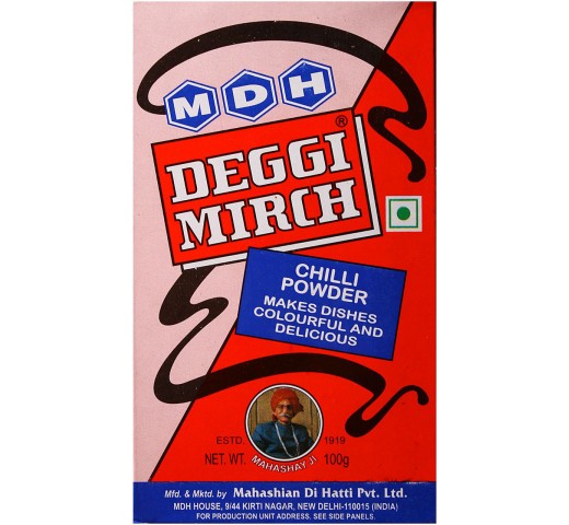 MDH Deggi Mirch 3.5 OZ / 100 Gms