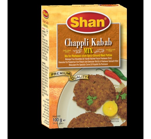 Shan Chapli Kabab Masala 3.52 OZ / 100 Gms