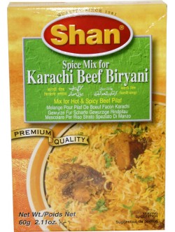 Shan Karachi Beef Biryani 2.1 OZ / 60 Gms