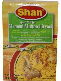 Shan Menoni Mutton Biryani 2.1 OZ / 60 Gms