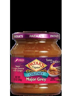 Patak Major Grey Chutney 12 OZ / 340 Gms