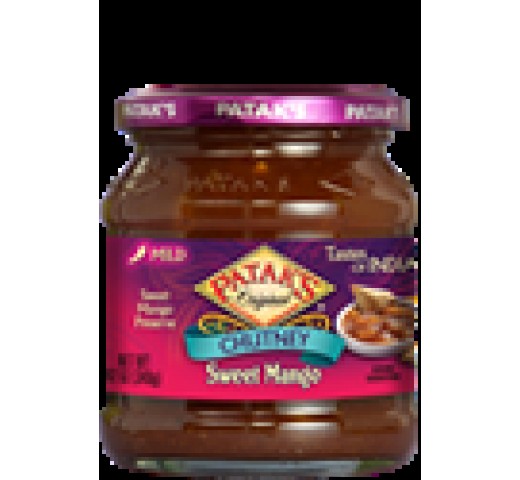 Patak Sweet Mango Chutney 12 OZ / 340 Gms