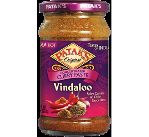 Patak Patak Vindaloo Paste 10 OZ / 283 Gms