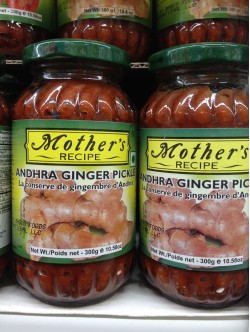 Mother's Recipe Andhra Ginger Pickle 10.6 OZ / 300 Gms