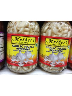 Mother's Recipe Garlic Pickle In Vinegar 17.6 OZ / 500 Gms