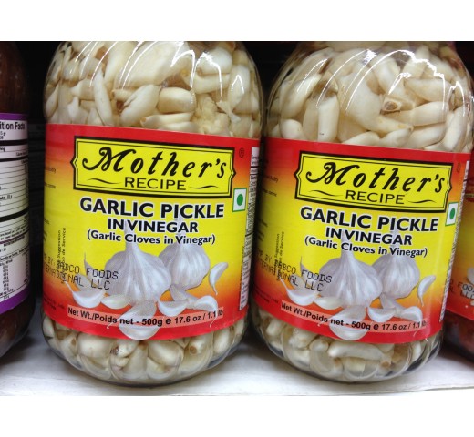 Mother's Recipe Garlic Pickle In Vinegar 17.6 OZ / 500 Gms