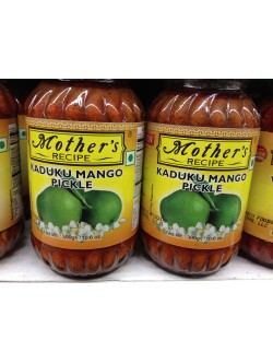 Mother's Recipe Kaduku Mango Pickle 10.6 OZ / 300 Gms