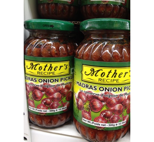 Mother's Recipe Madras Onion Pickle 10.6 OZ / 300 Gms