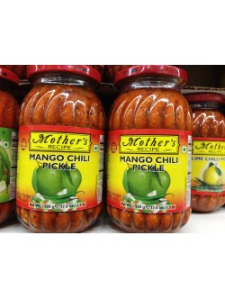 Mother's Recipe Mango Chili Pickle 17.6 OZ / 500 Gms
