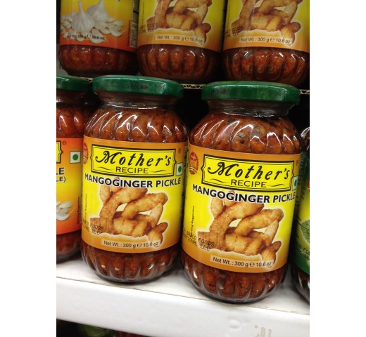 Mother's Recipe Mango Ginger Pickle 10.6 OZ / 300 Gms