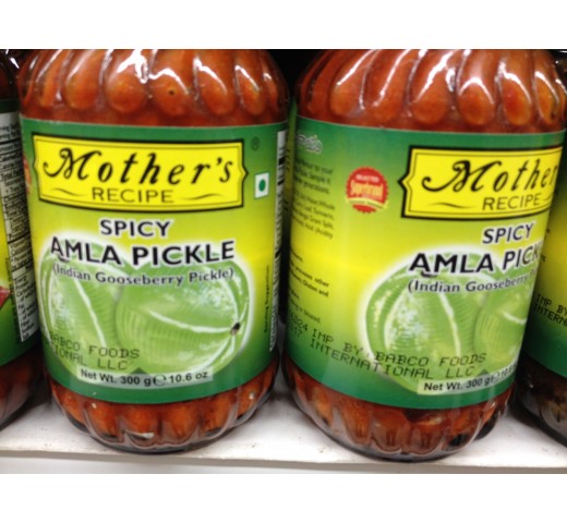 Mother's Recipe Spicy Amla Pickle 10.6 OZ / 300 Gms