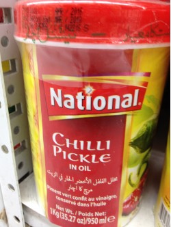 National Chilli Pickle In Oil 35.27 OZ / 1000 Gms