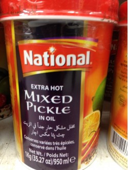 National Extra Hot Mixed Pickle In Oil 35.27 OZ / 1000 Gms