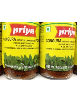 Priya Gongura Pickle 10.6 OZ / 300 Gms