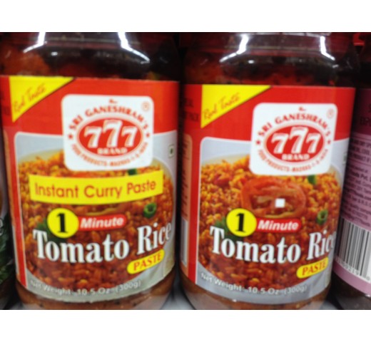 Sri Ganeshram's 777 Brand Tomato Rice Paste 10.5 OZ / 300 Gms