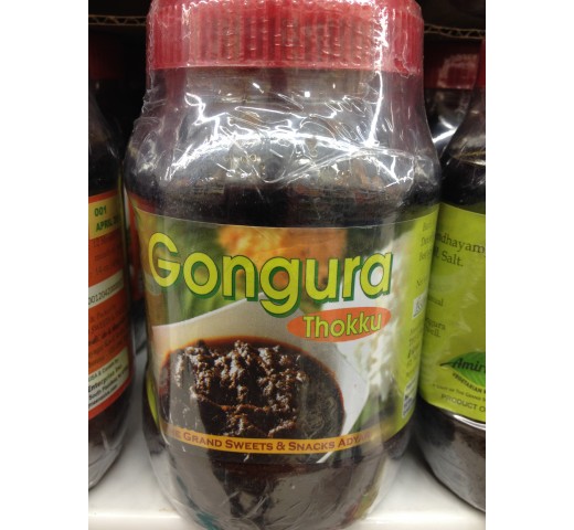 The Grand Sweets & Snacks Gongura Thokku  OZ /  Gms