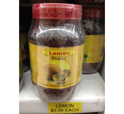 The Grand Sweets & Snacks Lemon Pickle  OZ /  Gms