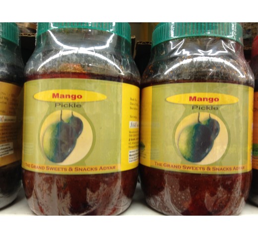 The Grand Sweets & Snacks Mango Pickle  OZ /  Gms