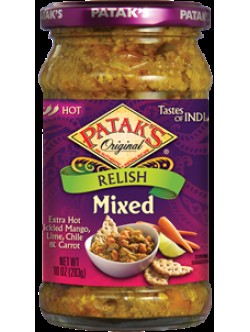 Patak's Mixed Relish 10 OZ / 283 Gms