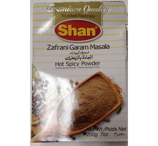 Shan Zafrani Garam Masalaq 7 OZ / 200 Gms