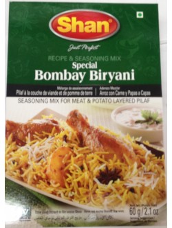 Shan Bombay Biryani 2.1 OZ / 60 Gms