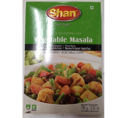 Shan Vegetable Masala 3.52 OZ / 100 Gms