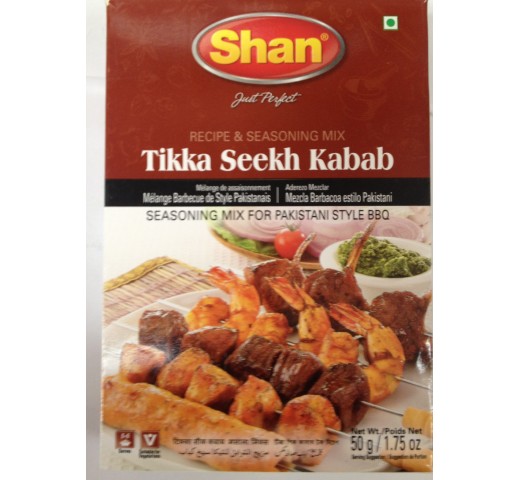 Shan Tikka Seekh Kabab 1.75 OZ / 50 Gms