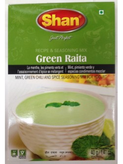 Shan Green Raita 1.41 OZ / 40 Gms