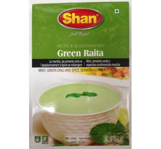 Shan Green Raita 1.41 OZ / 40 Gms