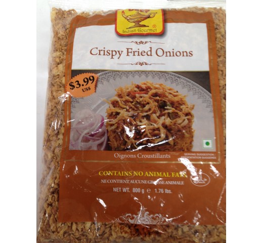 Deep crispy fried onions  OZ /  Gms