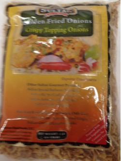 Sultan Fried onions  OZ /  Gms